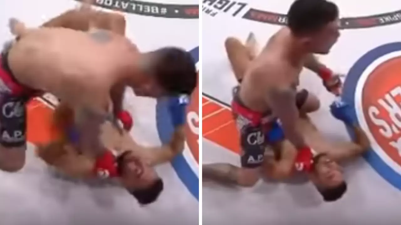 Referee Doesn't Believe Fighter Is Unconscious, Opponent Has To Prove It
