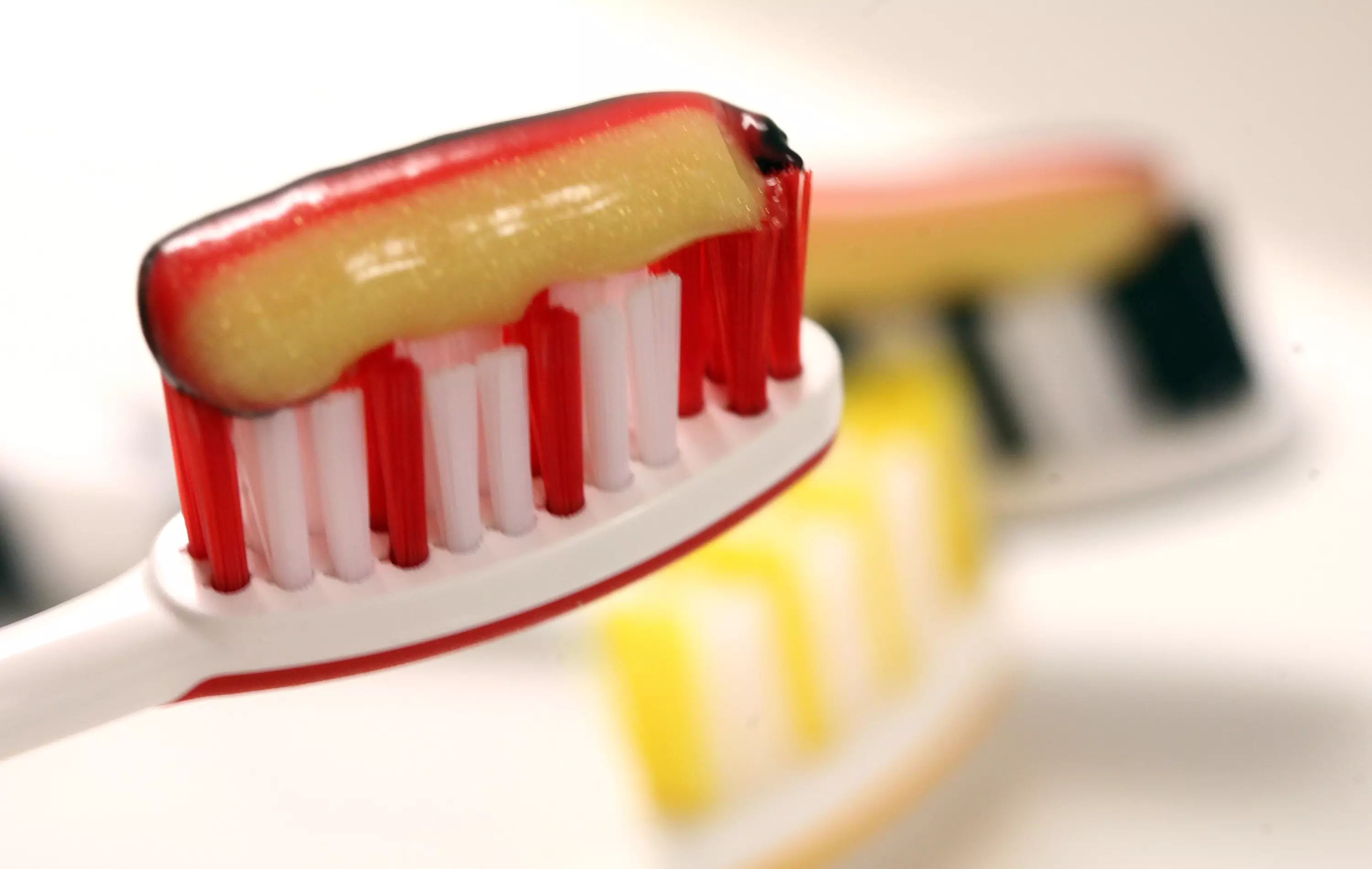 The study found that a third of Brits forget to brush their teeth.