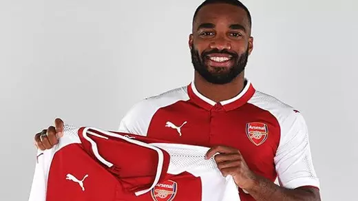 Alexandre Lacazette's Arsenal Squad Number Confirmed By Club