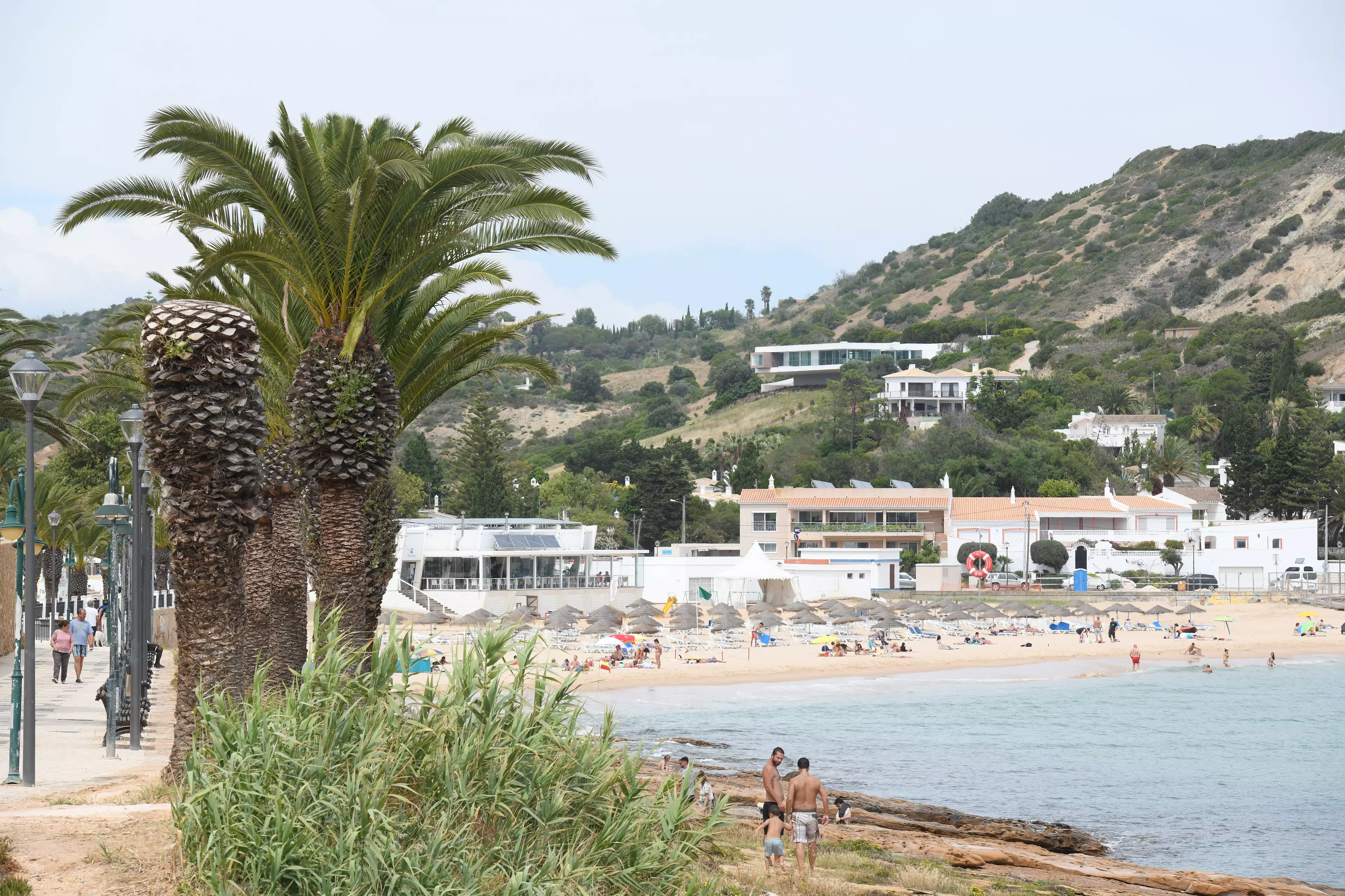 Praia da Luz, where Maddie was abducted.