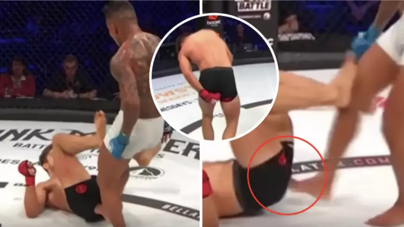 MMA Fighter Has Point Deducted For Illegal 'Toe Butt Kick' During Bellator Event