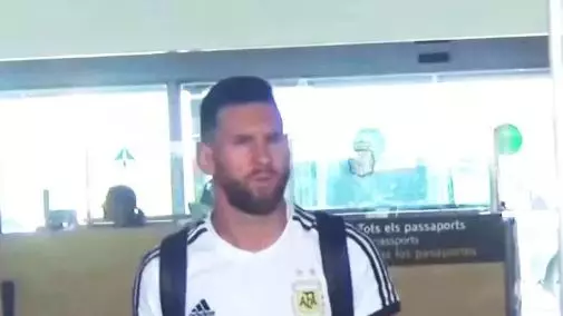 Only One Argentina Player Travelled Home On The Team's Plane