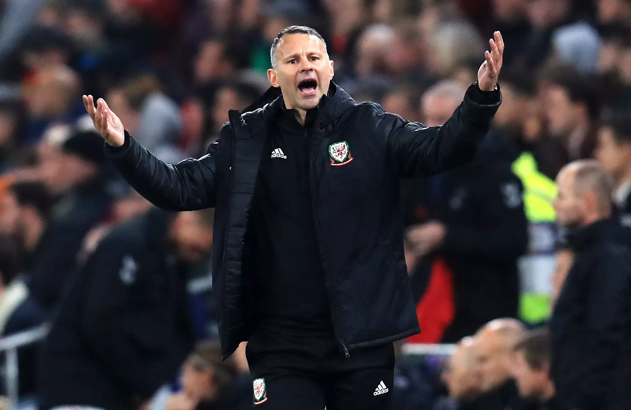 Giggs is now in charge of Wales. Image: PA Images