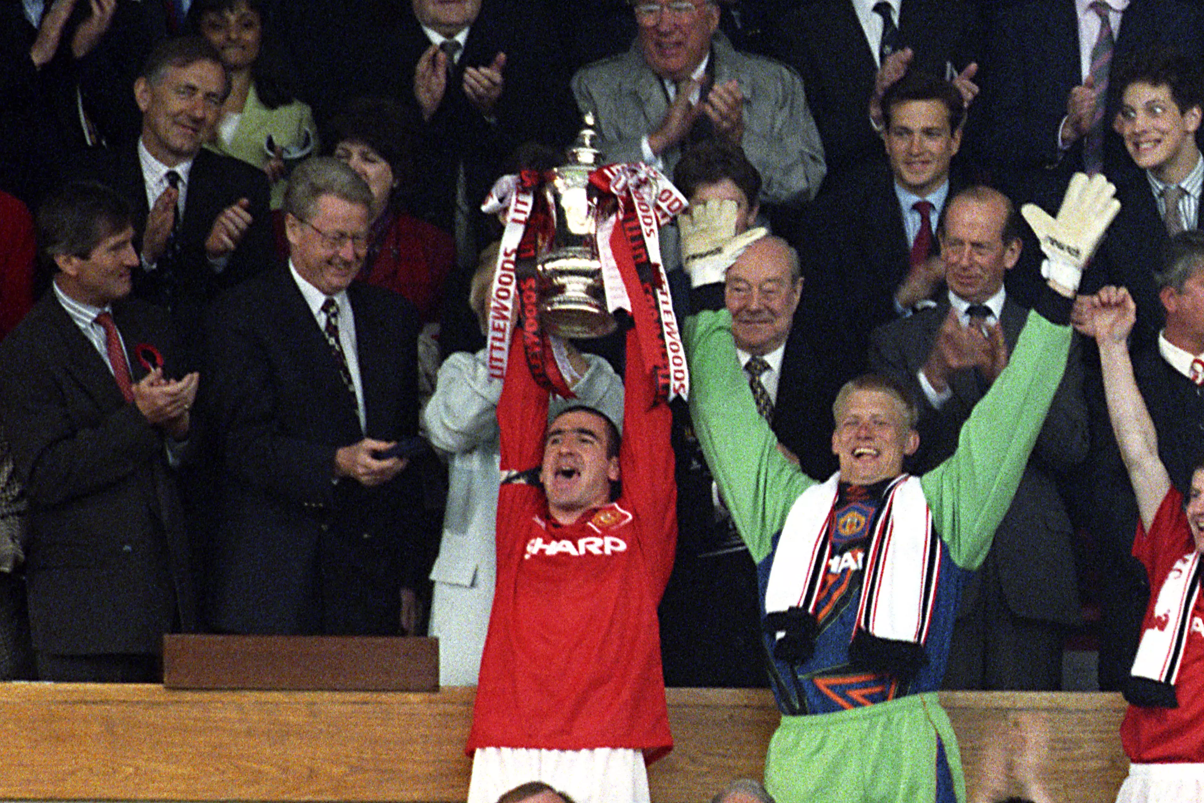 Cantona is one of the most important players in Premier League history. Image: PA Images