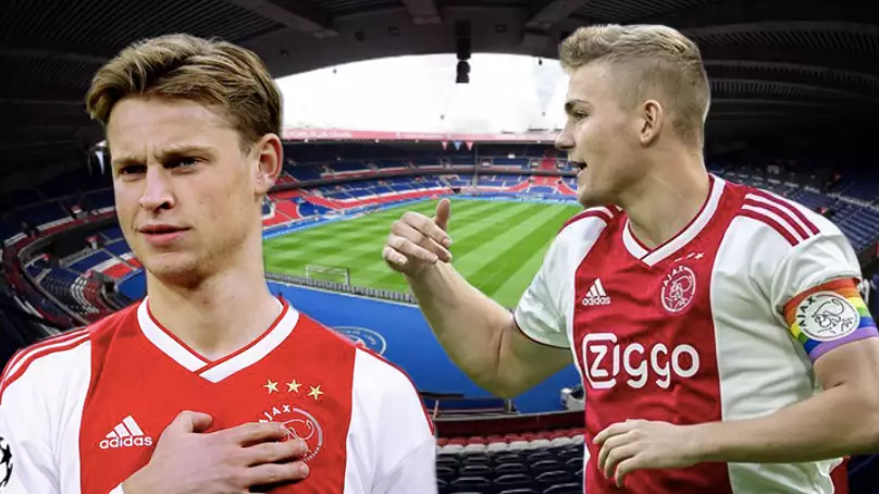 PSG Make Huge Offer For Ajax Pair Frenkie De Jong And Matthijs De Ligt 