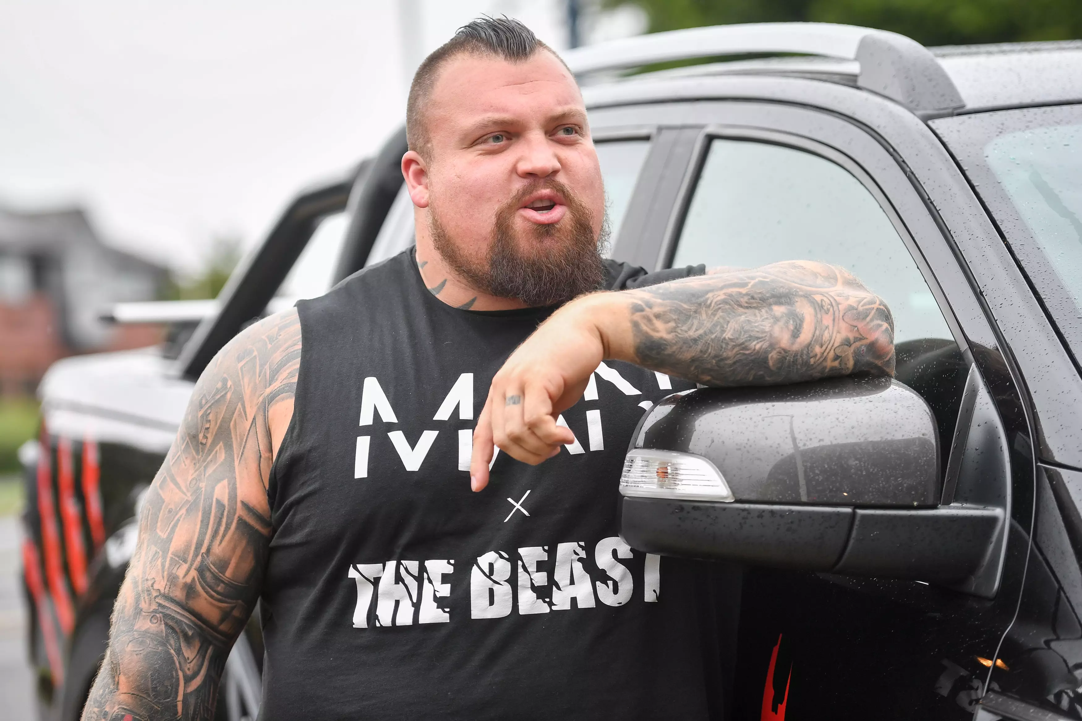 Eddie Hall during a public appearance in August 2019. (Image