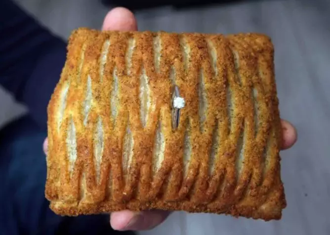 Man Does The 'Most Gerordie Proposal Ever' Using Greggs Festive Bake
