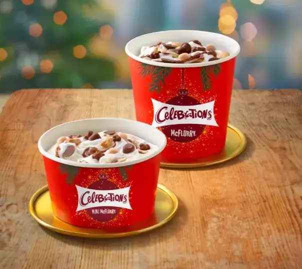 You can get your hands on a Celebrations McFlurry (