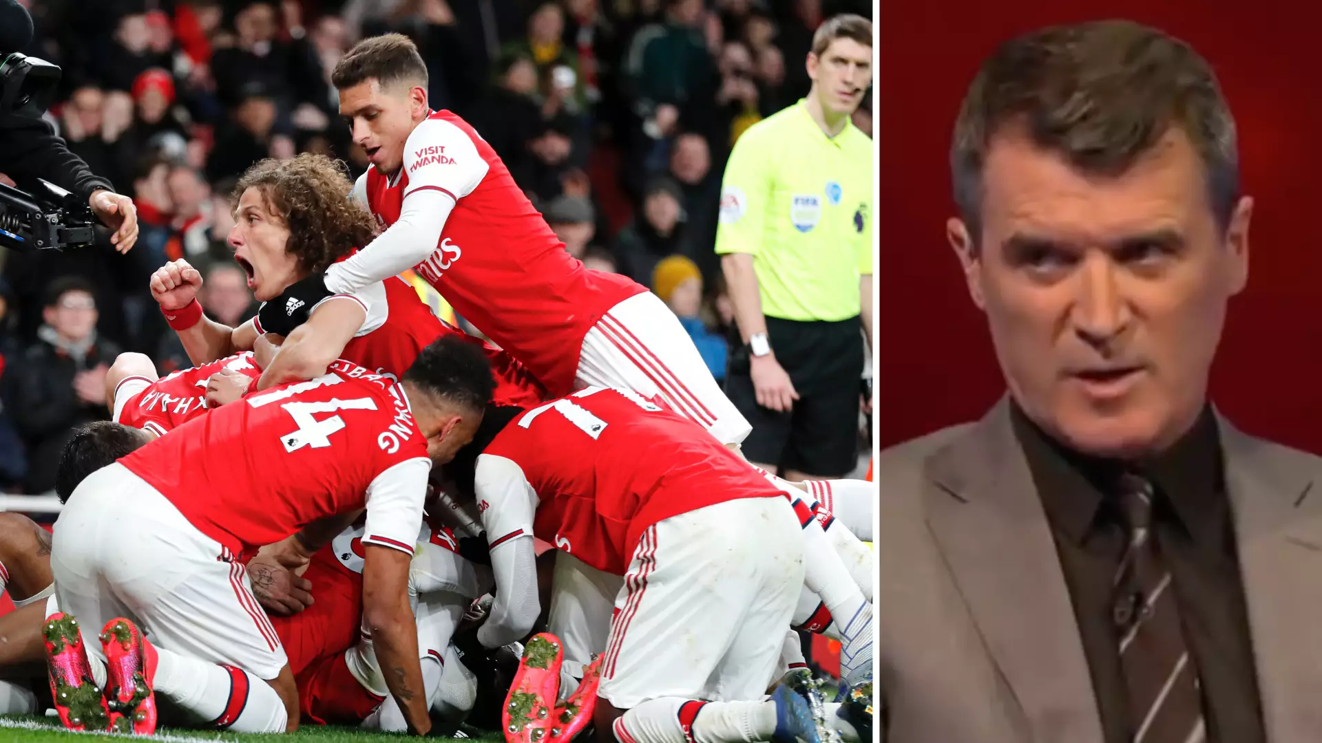 Roy Keane Brutally Tears Into Arsenal's 'Ridiculous' Celebrations Against Newcastle