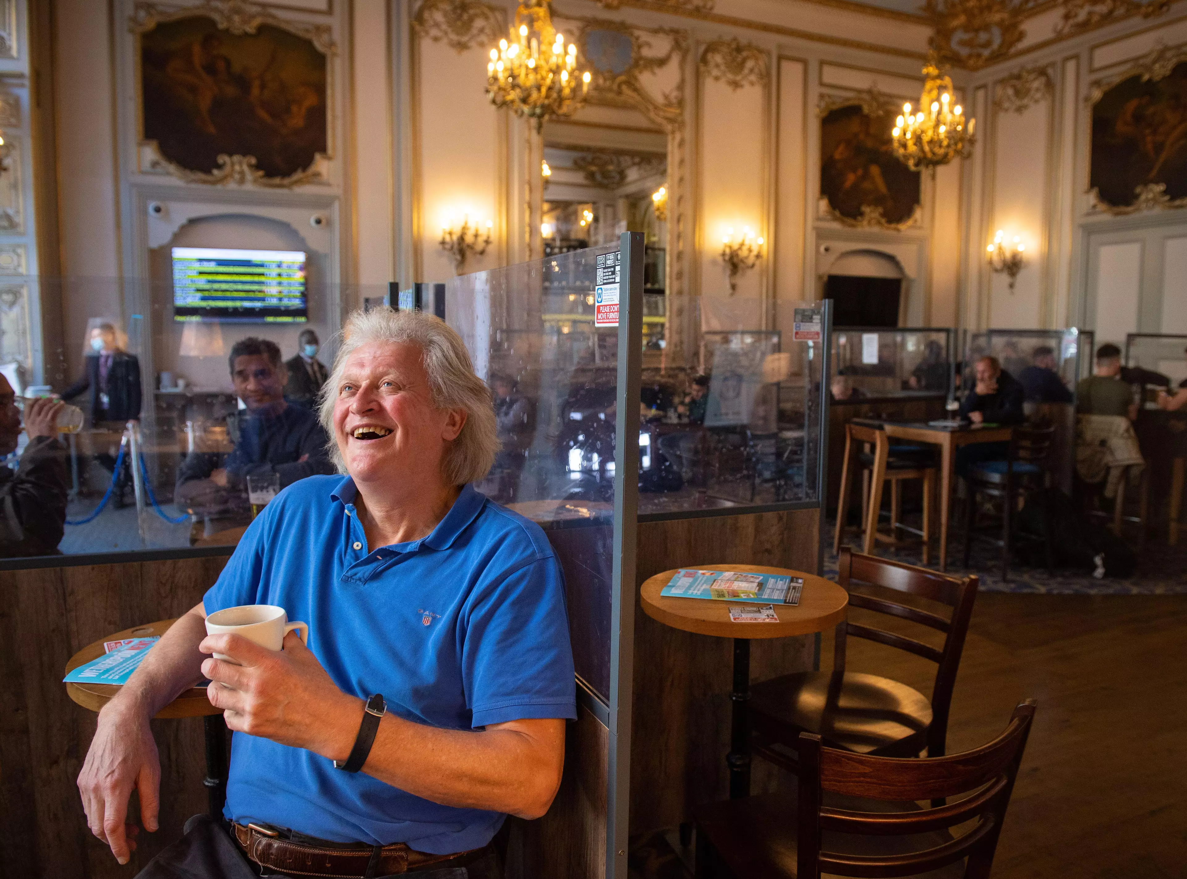 Tim Martin owns more than 870 Wetherspoon pubs.