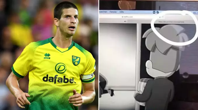 Norwich City Defender Timm Klose Caught Browsing Pornhub On Instagram Stories