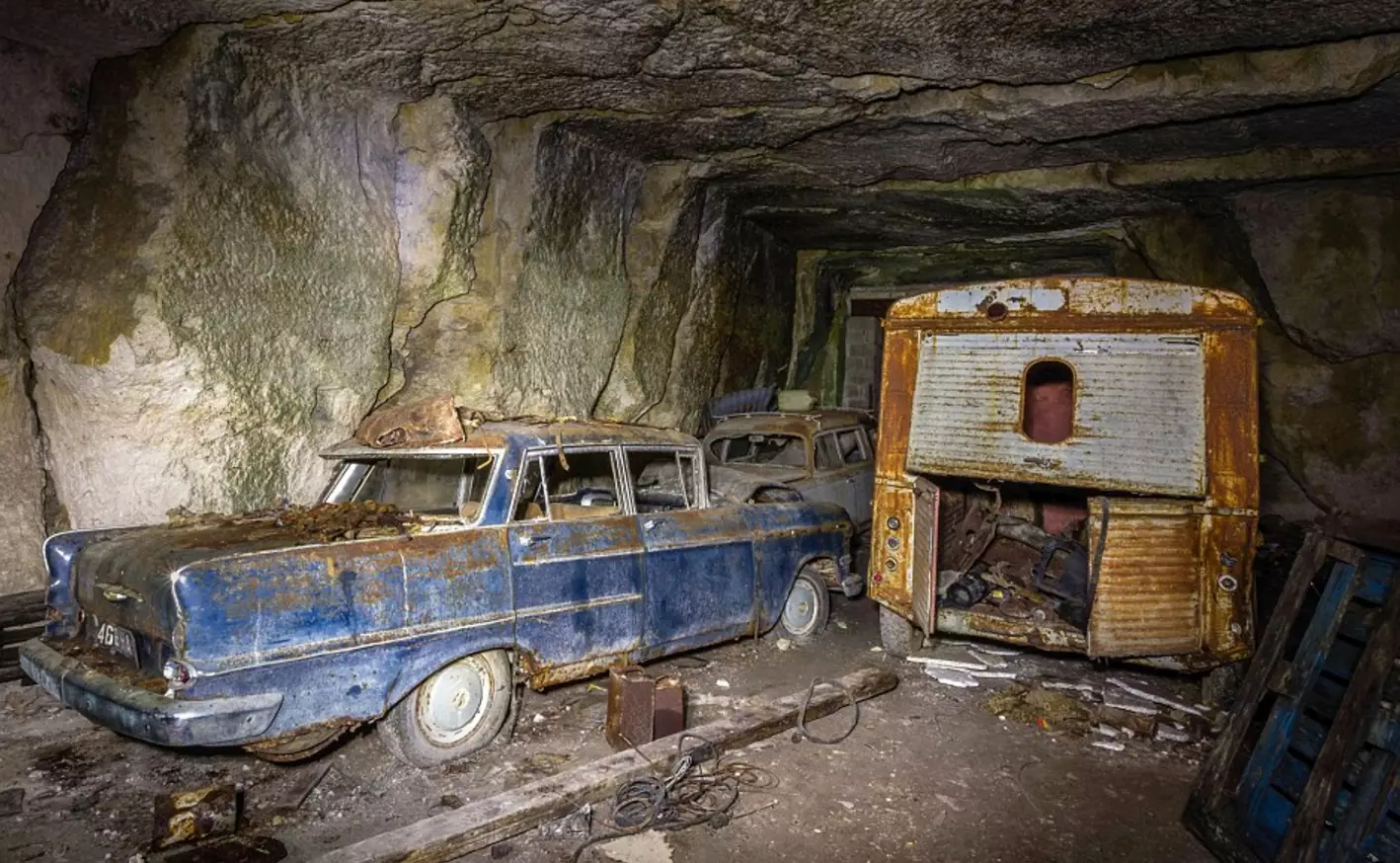 Stash Of Cars Hidden Away From Nazis Are Pretty Poignant