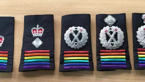 UK Police Forces Support LGBT Community By Wearing Rainbow Shoulder Badges