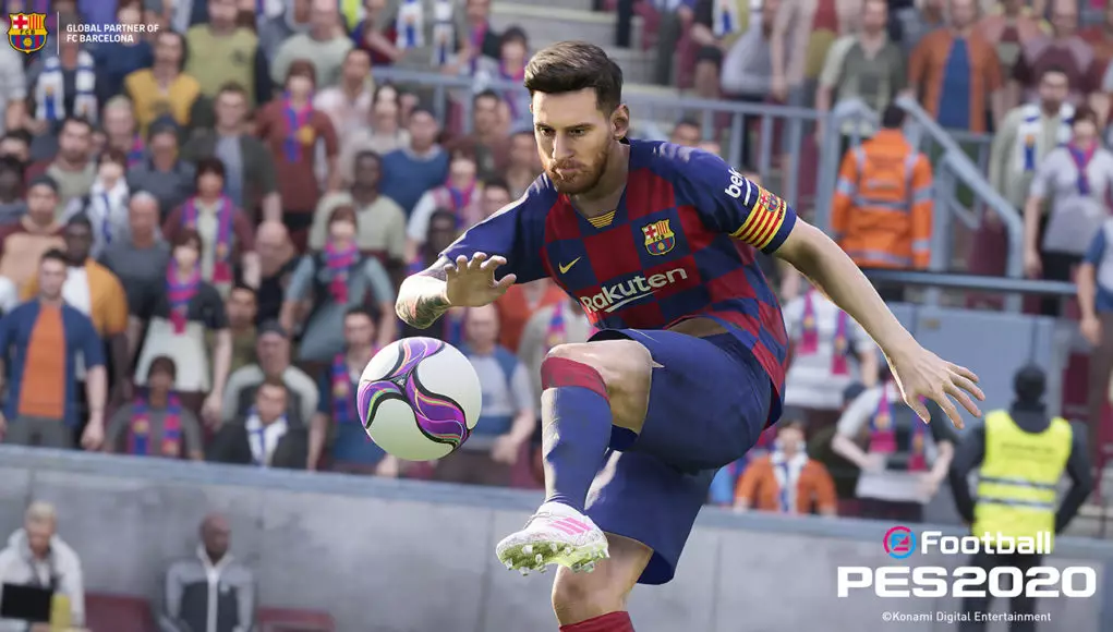 Manchester United Will Soon Feature in PES 2020 Alongside Messi.