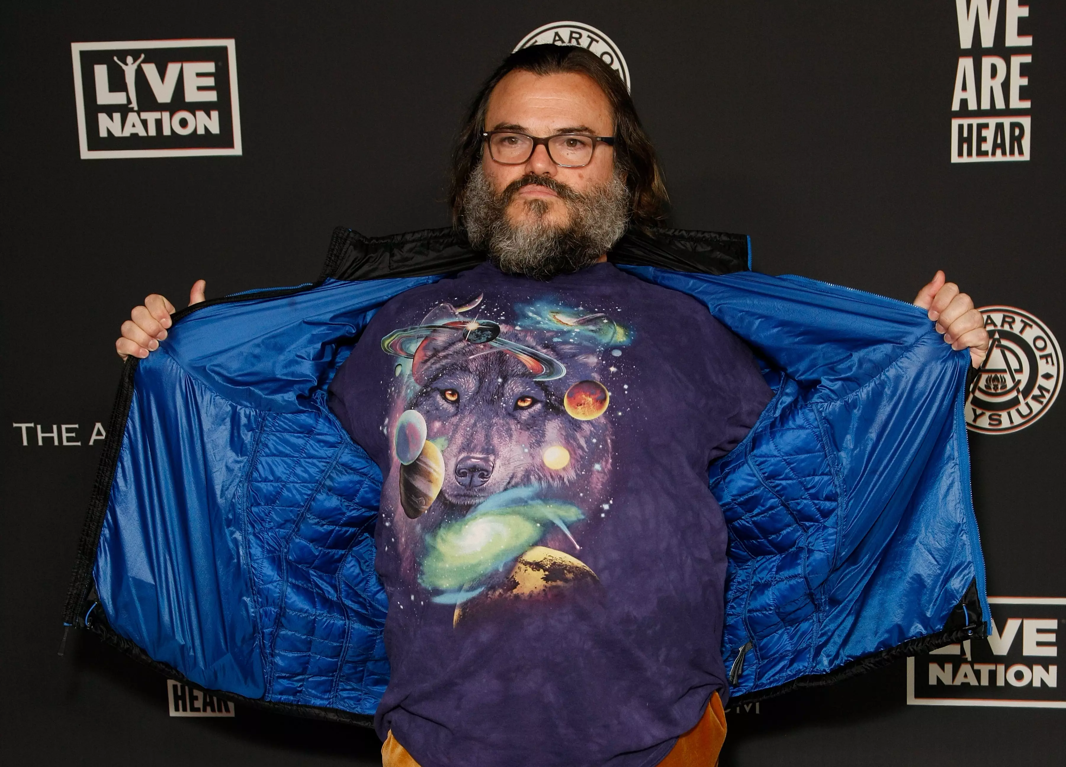 Jack Black is on a mission to get ripped.