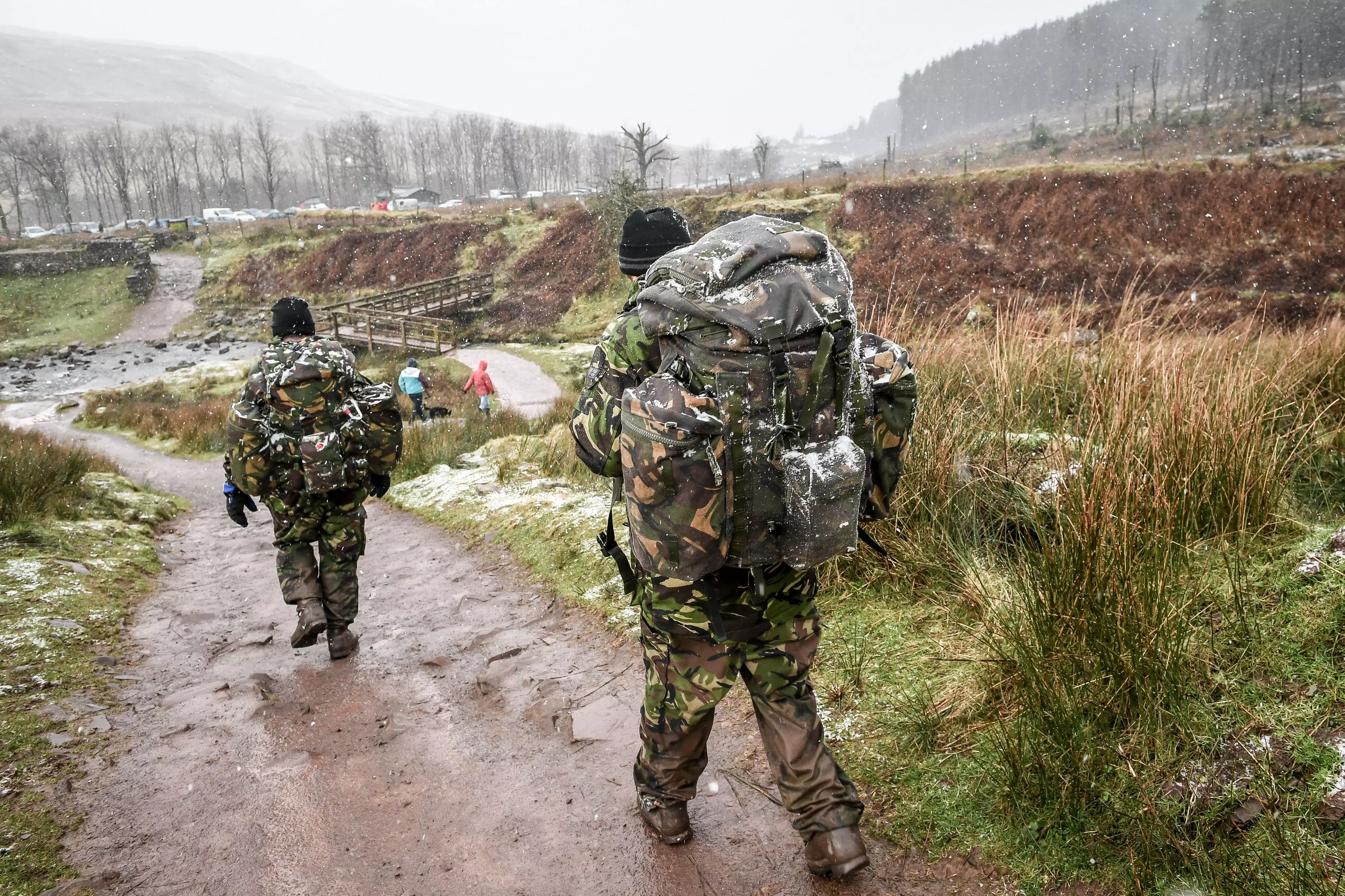 SAS recruits are subjected to a gruelling six-month selection process.