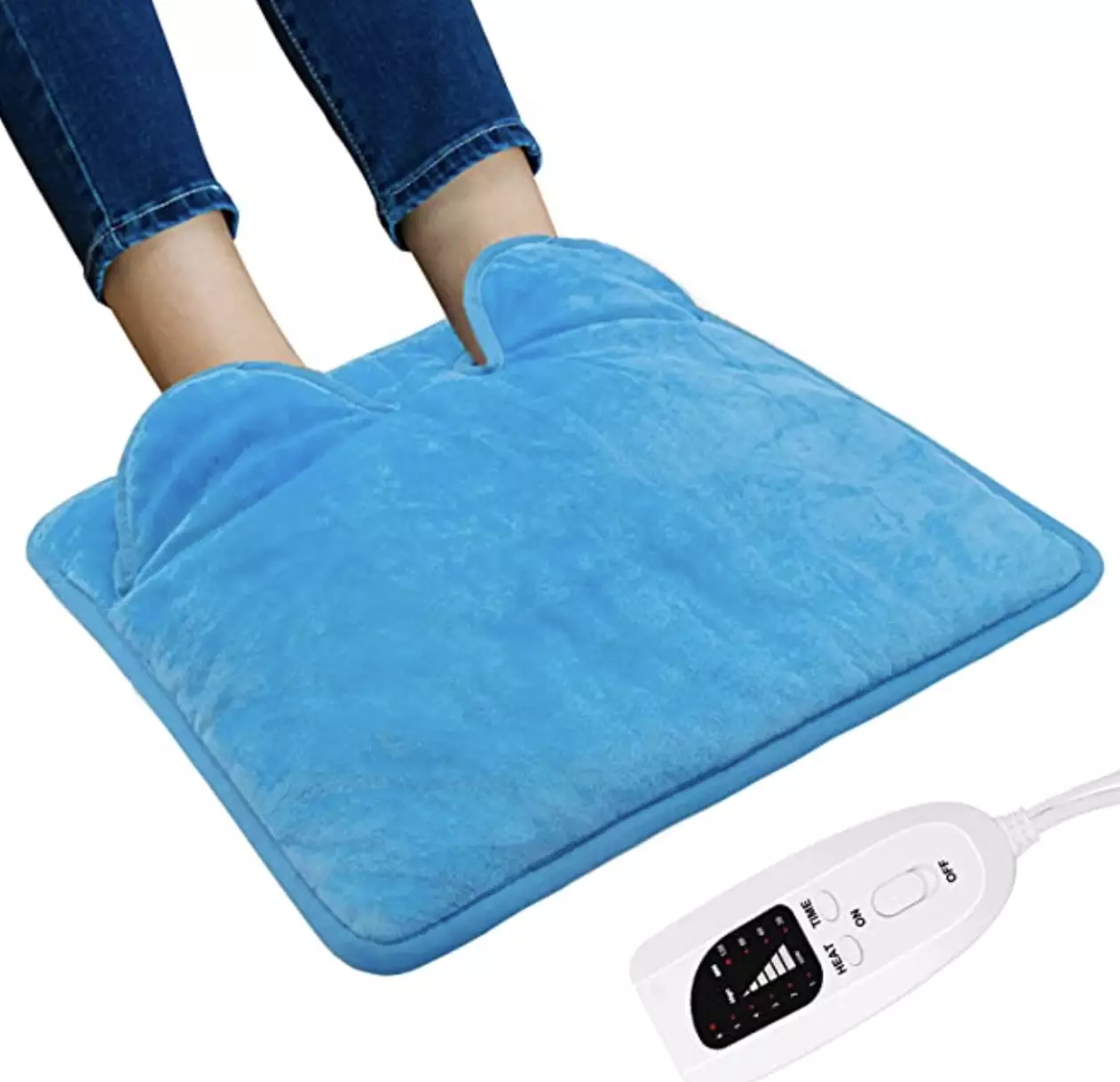 You can buy a foot warmer over on Amazon (
