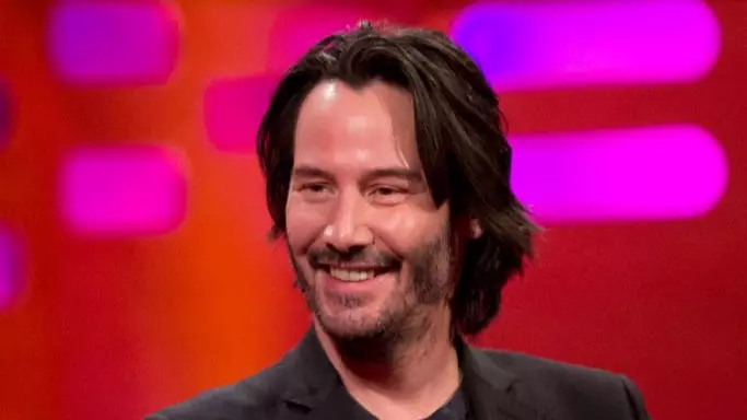 Keanu Reeves Is Unrecognisable As He Takes A Break From Stunt Training
