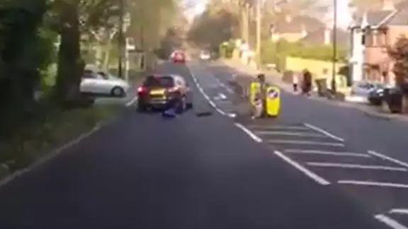 Little Boy Smashes Into Car... But Who Is To Blame?