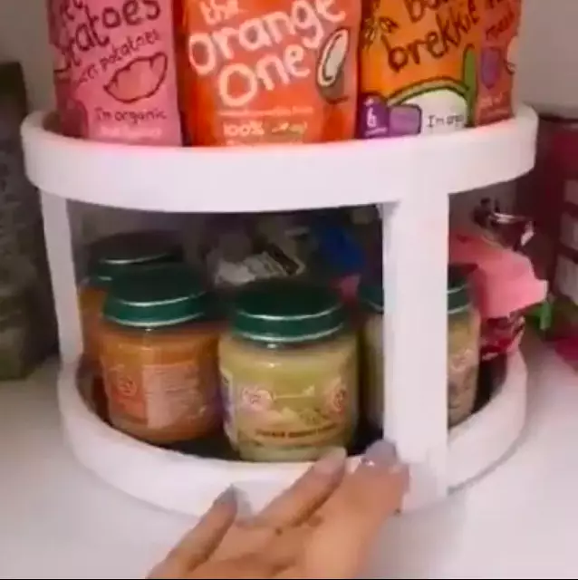 The rack is also good for baby food (