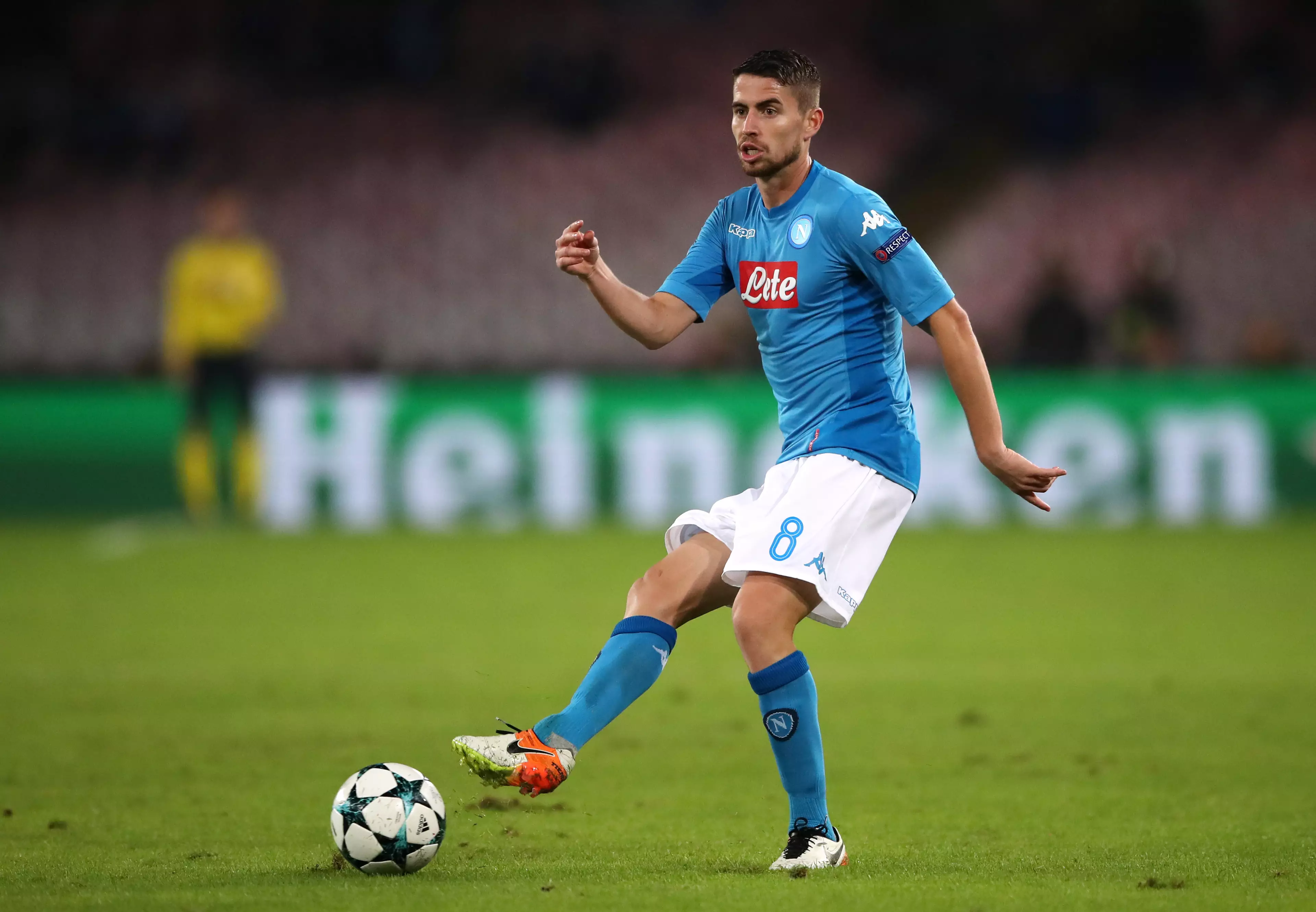 Pep was a big fan of Jorginho when he was at Napoli. Image: PA Images