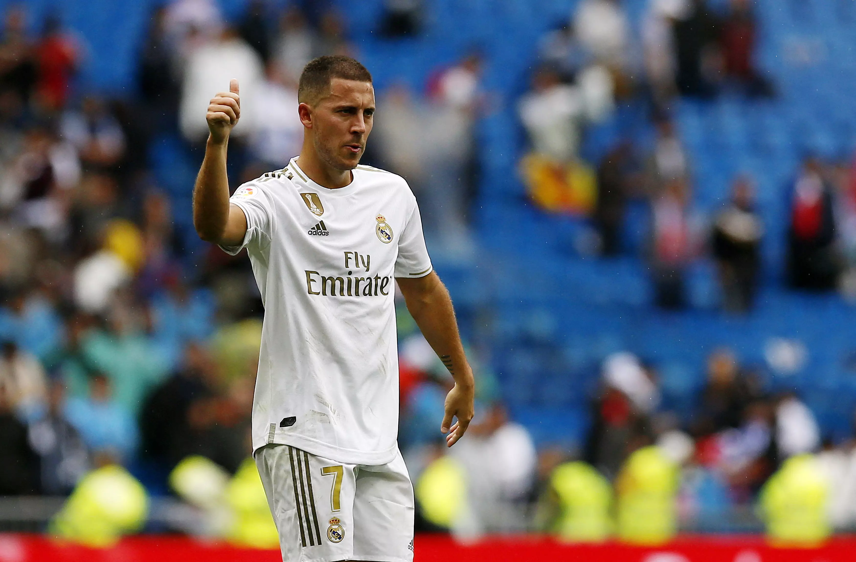 Hazard hasn't done enough to justify his wages at the Bernabeu yet. Image: PA Images