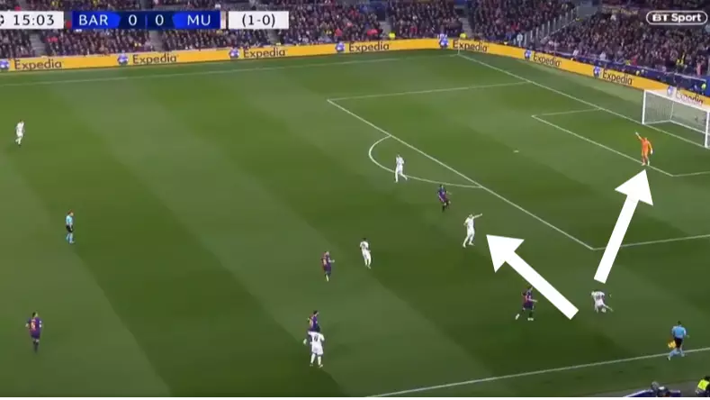 Ashley Young Made Four Key Errors In Build-Up To Lionel Messi's Opening Goal