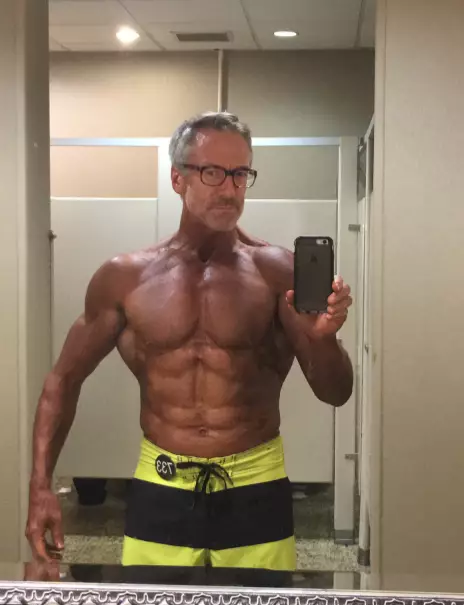 He now competes in national physique shows.