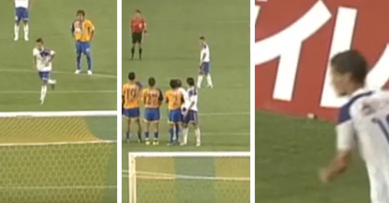 WATCH: The Perfect Dead-Ball Hat-Trick Is A Thing