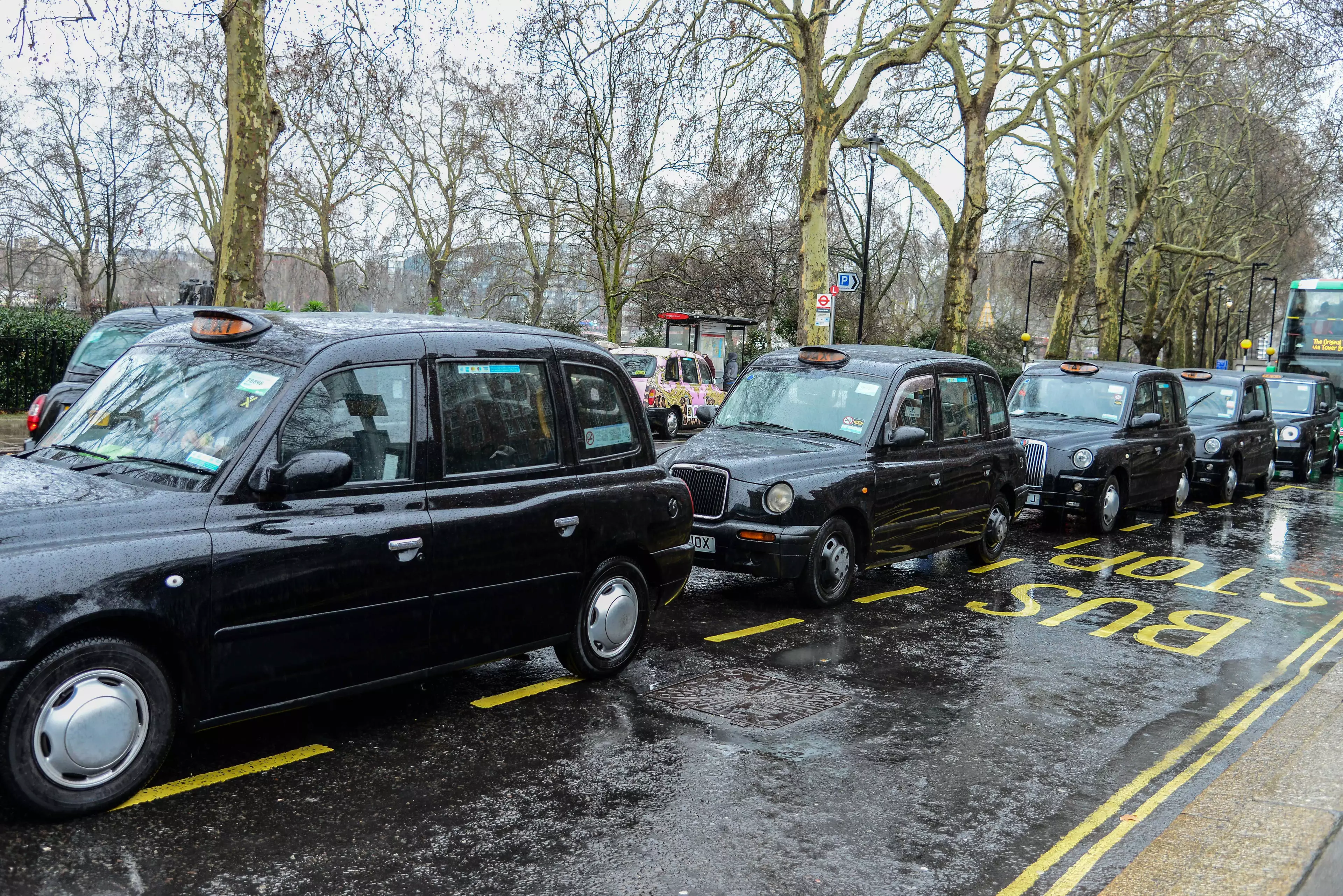 Taxi drivers have struggled to make ends meet because of the lockdown restrictions.