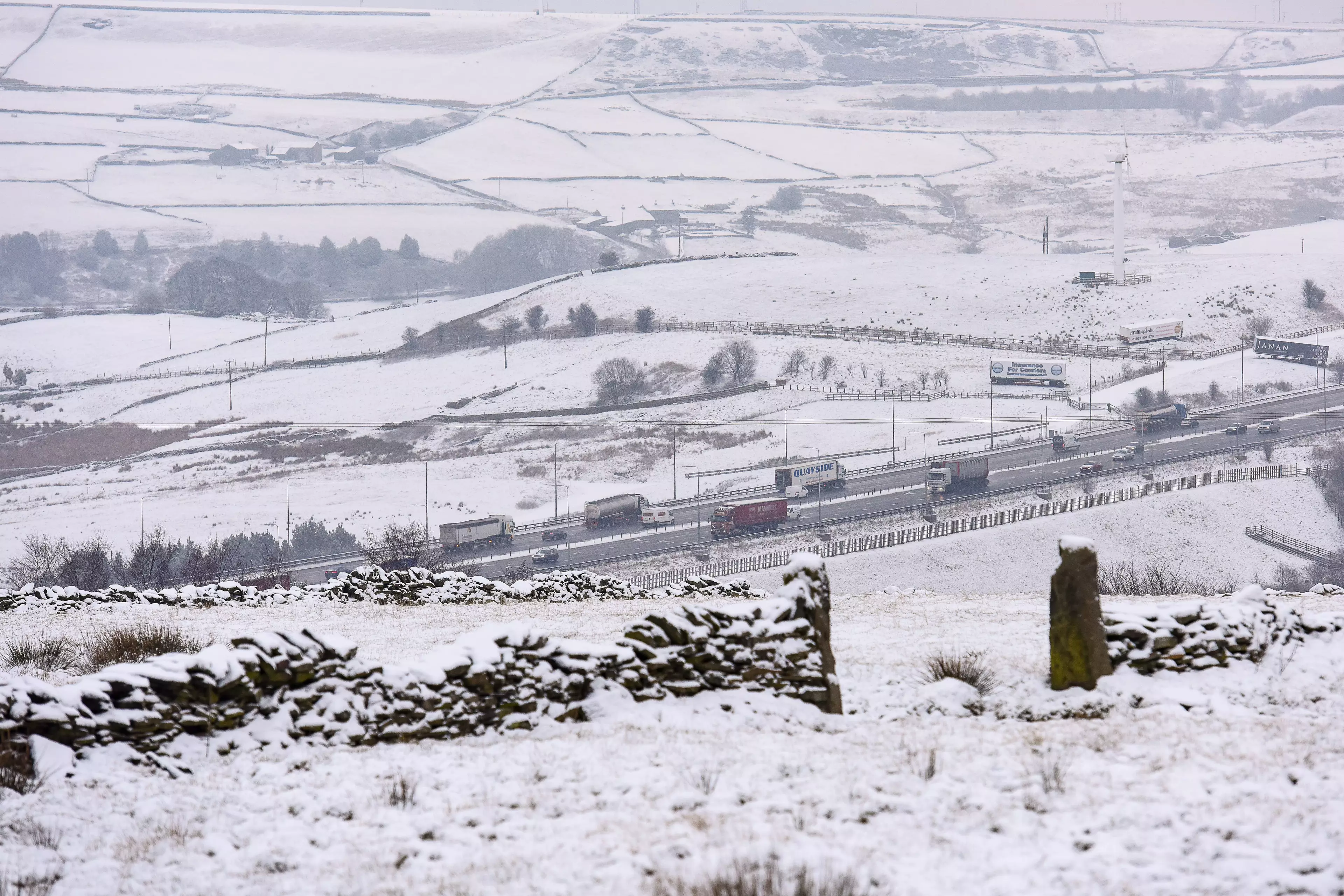 'Yellow Snow Warnings' Issued For Parts Of The UK 