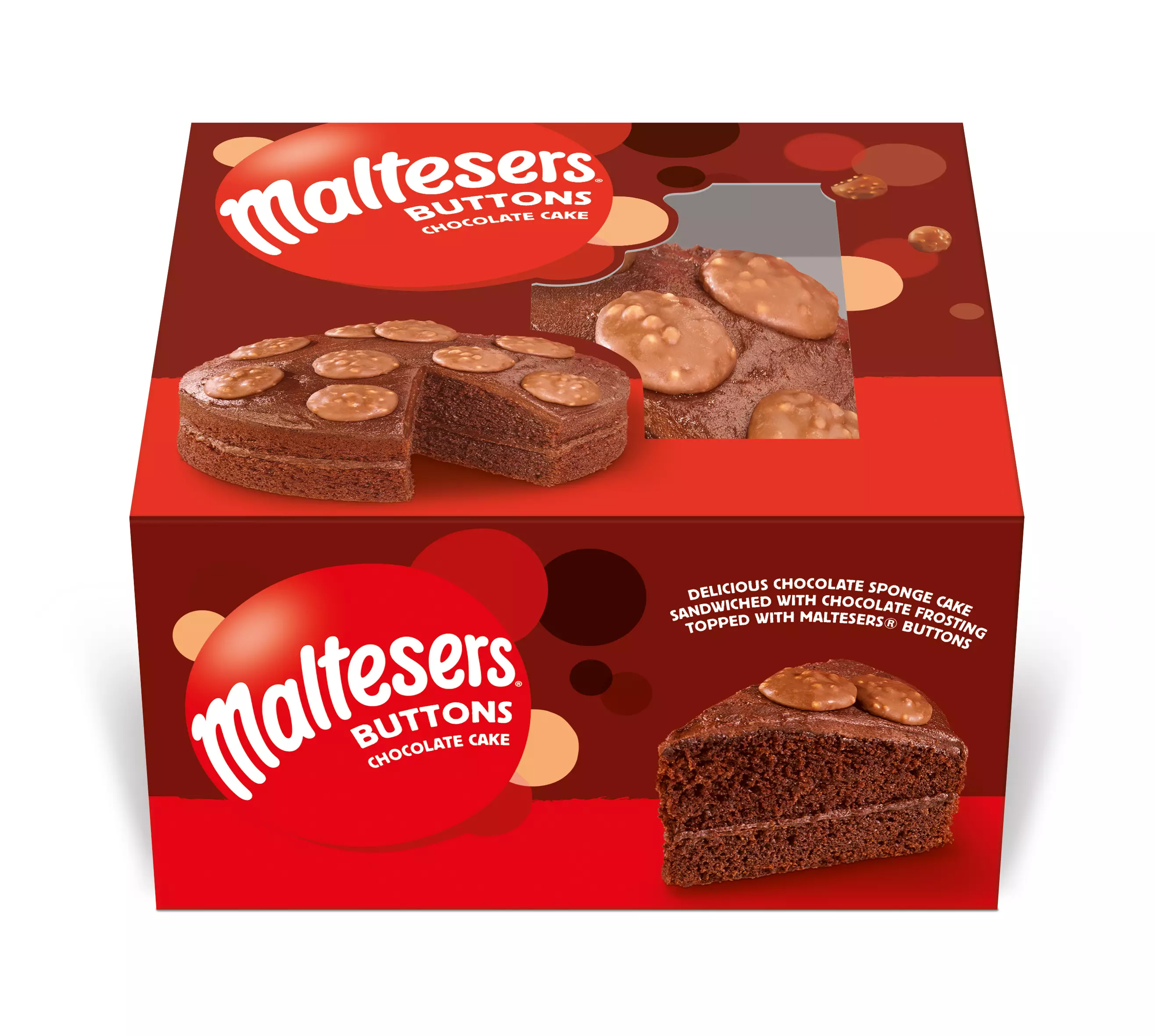 The Malteser Button cake is stuffed full of chocolate (