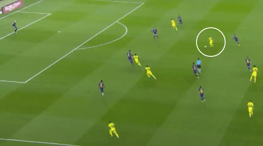 Santi Cazorla Scores Incredible 35-Yard Wonder Goal Against Barcelona Using His Weak Foot
