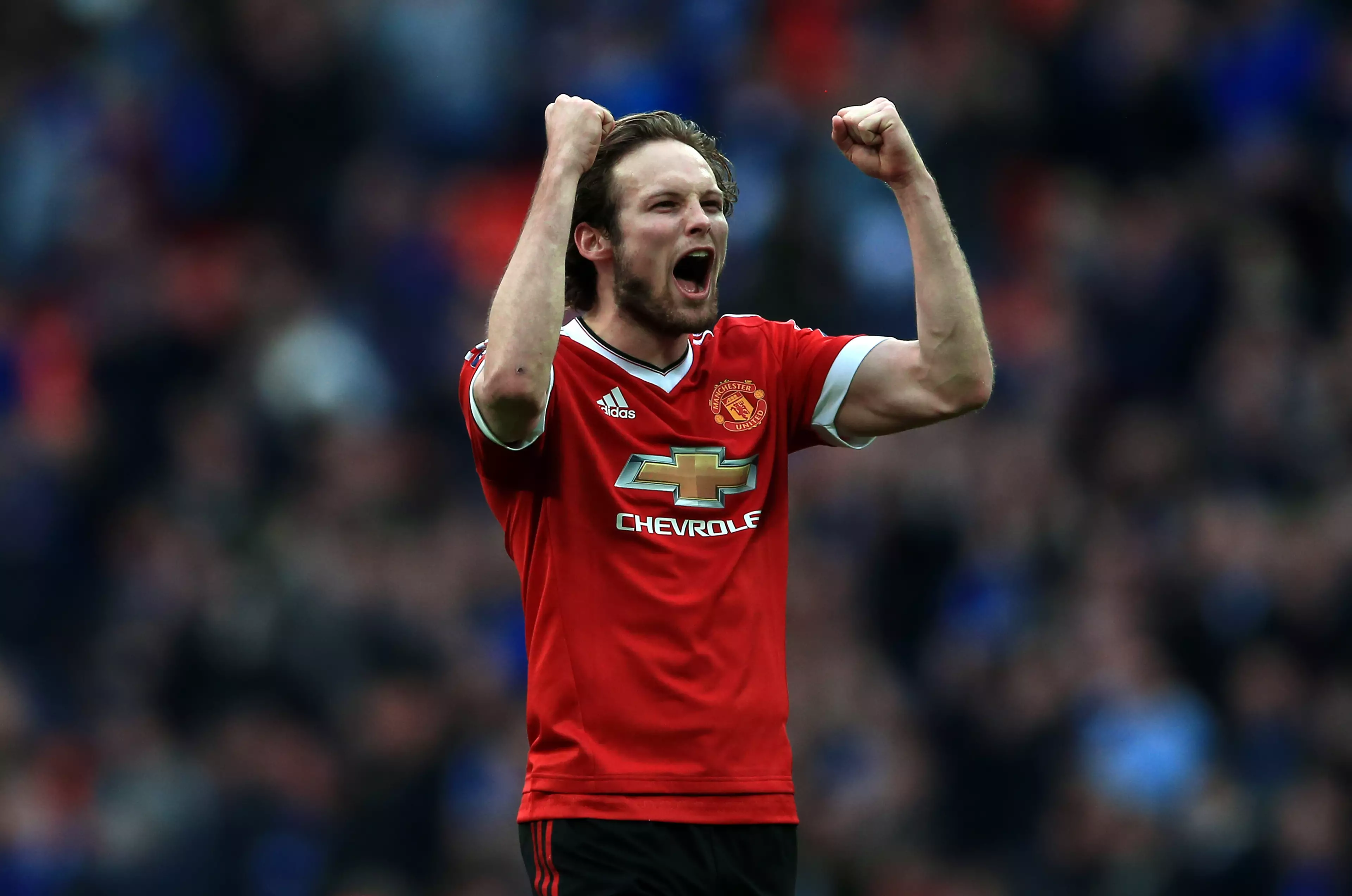 Daley Blind might be United's most handsome players but it won't help him stay at Old Trafford. Image: PA Images.
