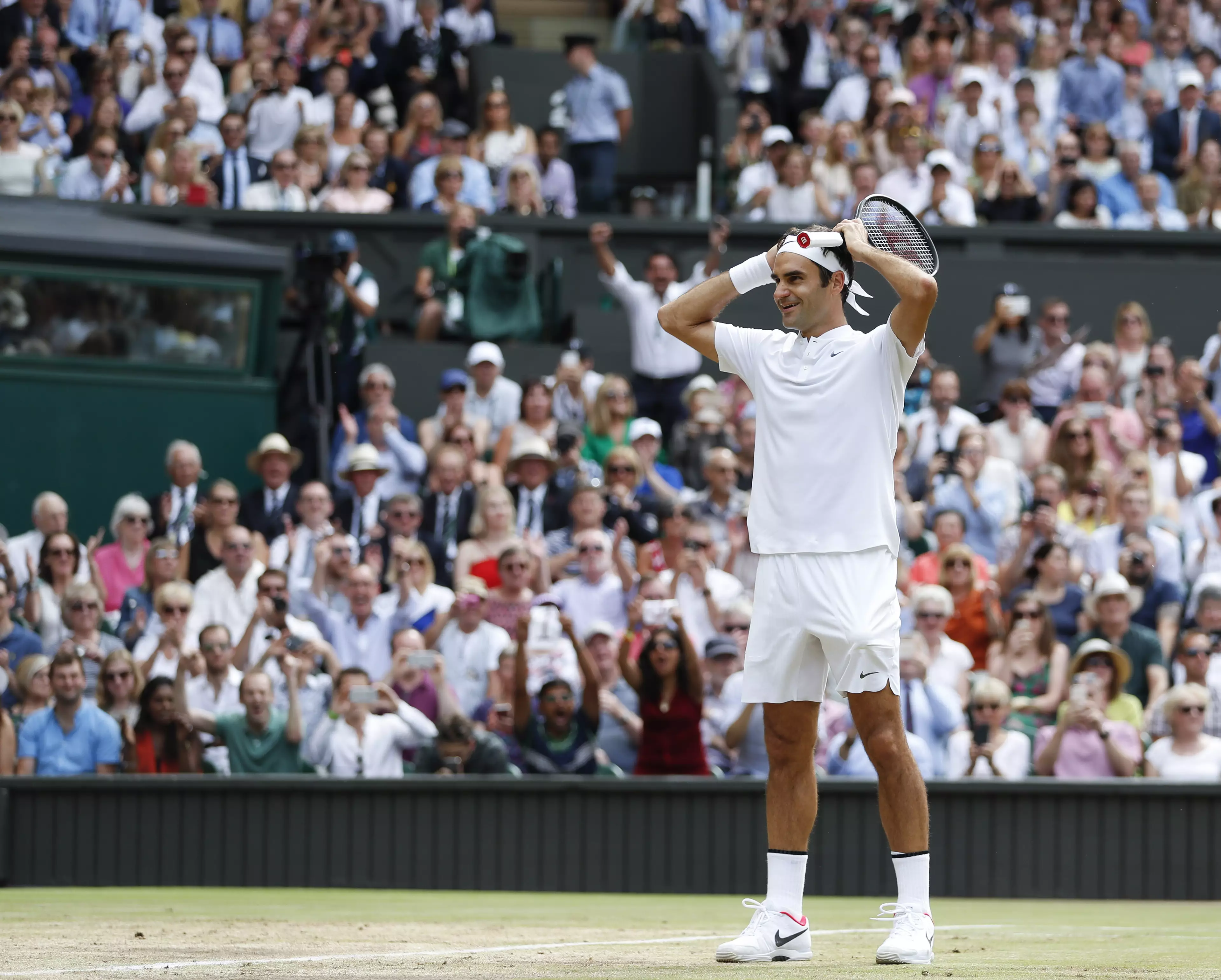 Federer wins yet another Wimbledon. Image: PA Images.