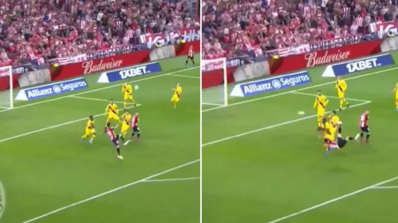 38-Year Old Aritz Aduriz Scores Outrageous Acrobatic Winner Against Barcelona