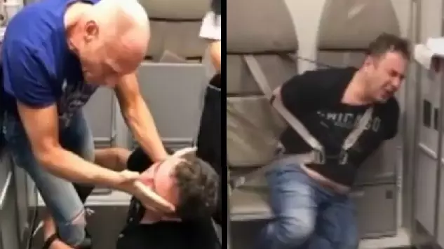 Drunk Doctor Tackled As He Tried To Open Plane Door Mid-Flight