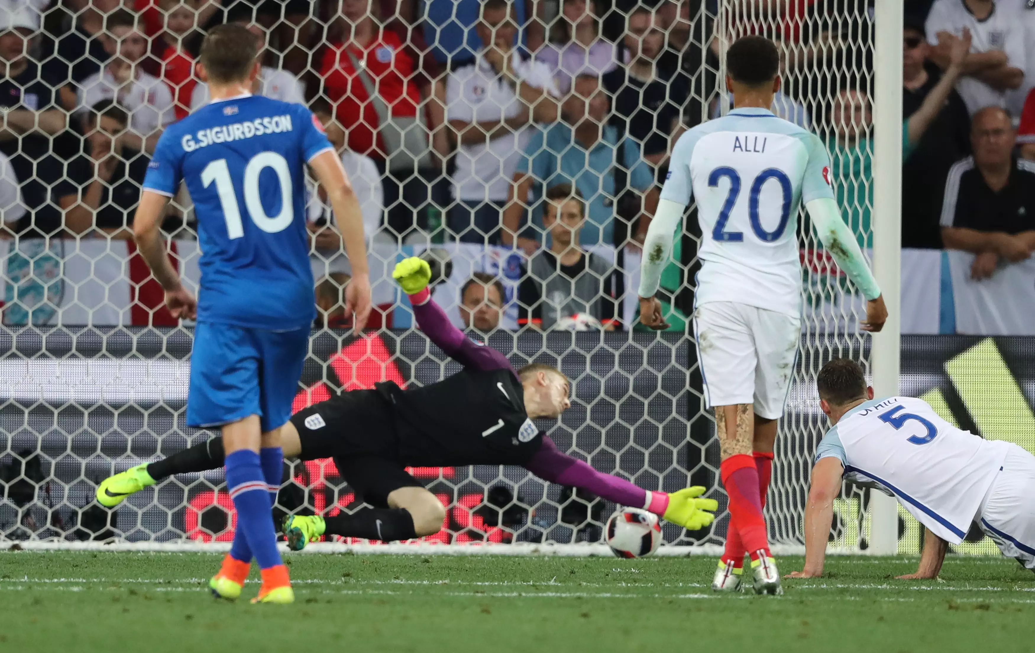Hart's performance against Iceland was widely criticised. Image: PA Images