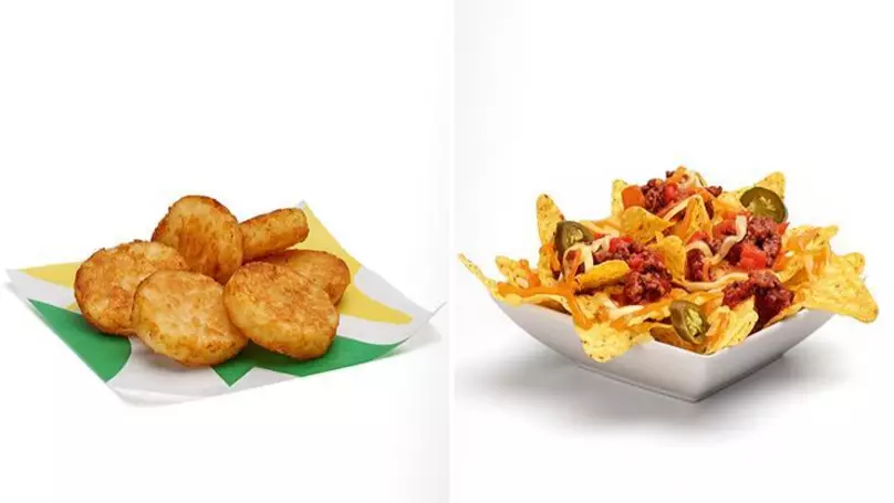 Yup, hash browns are now on the Subway menu. What a time to be alive.