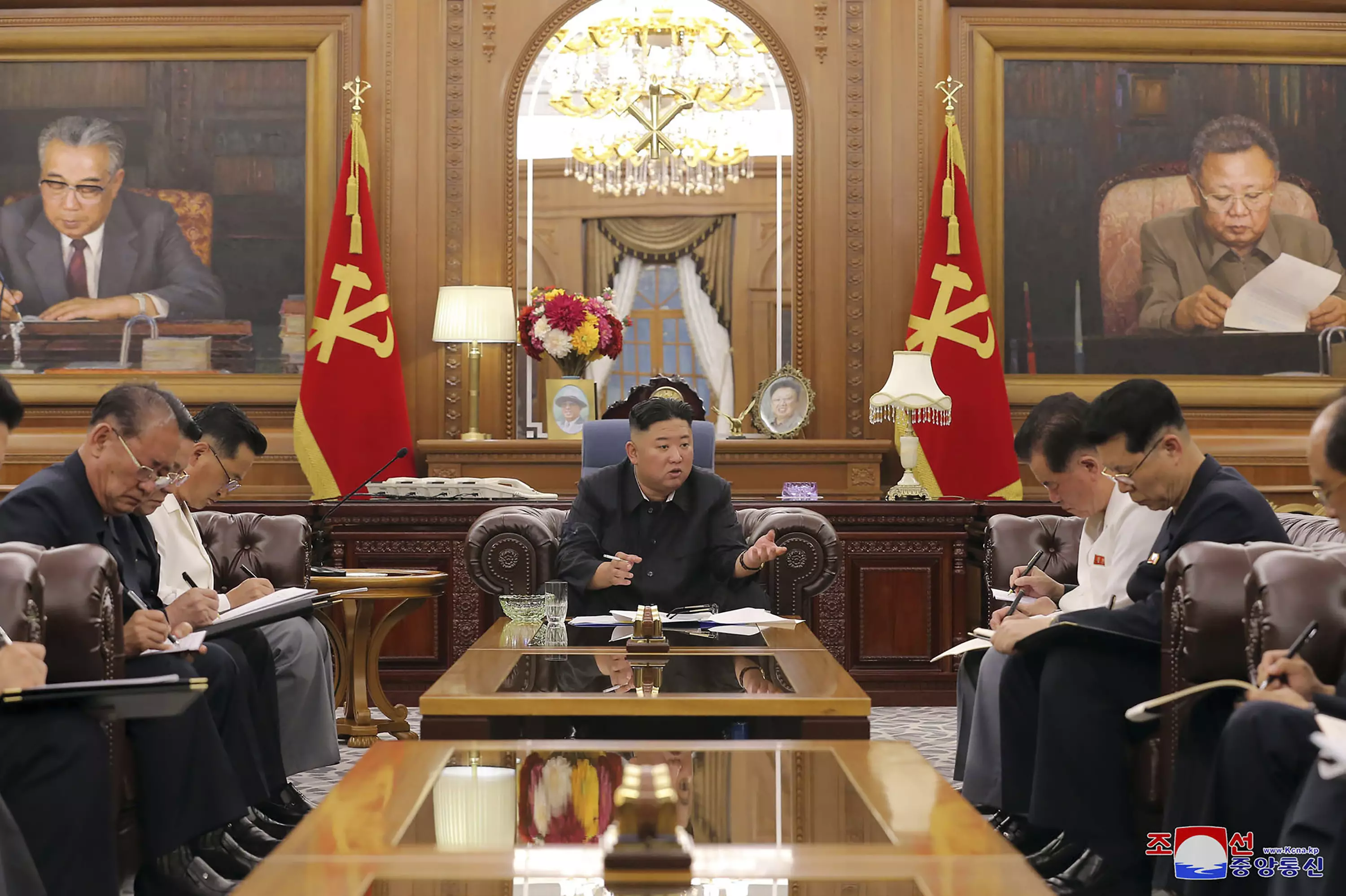 Kim Jong Un on Friday 4 June.