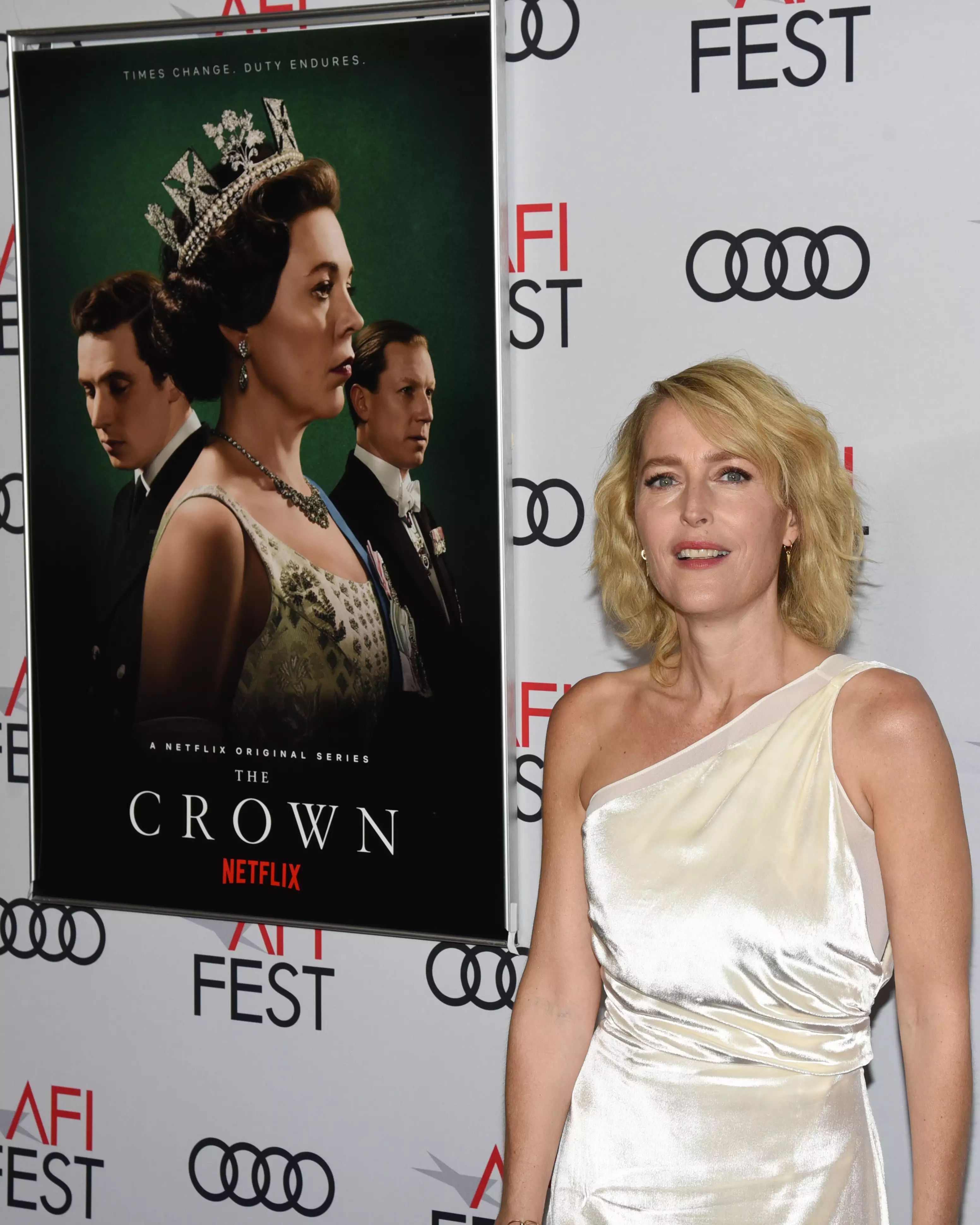 Gillian Anderson will join 'The Crown' as Margaret Thatcher. (