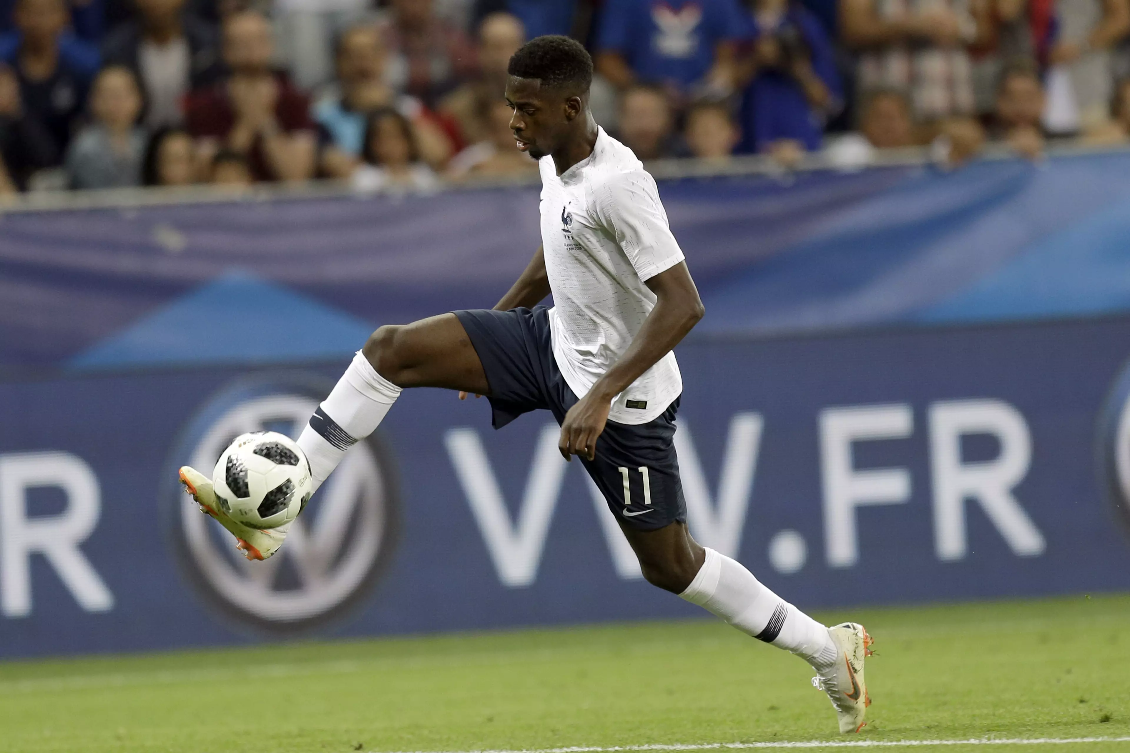Is Dembele the best young player right now? Image: PA Images