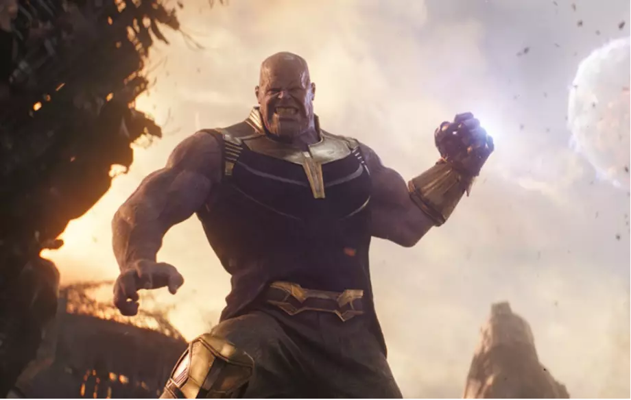 'Avengers: Infinity War' supervillain Thanos.