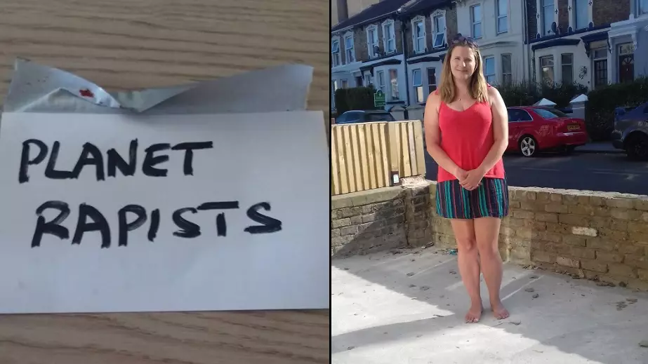Mum Dubbed 'Planet Rapist' In Mysterious Note After Concreting Over Garden