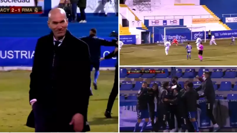 The Incredible Moment Real Madrid Were Knocked Out Of Copa Del Rey By Third-Tier Alcoyano 