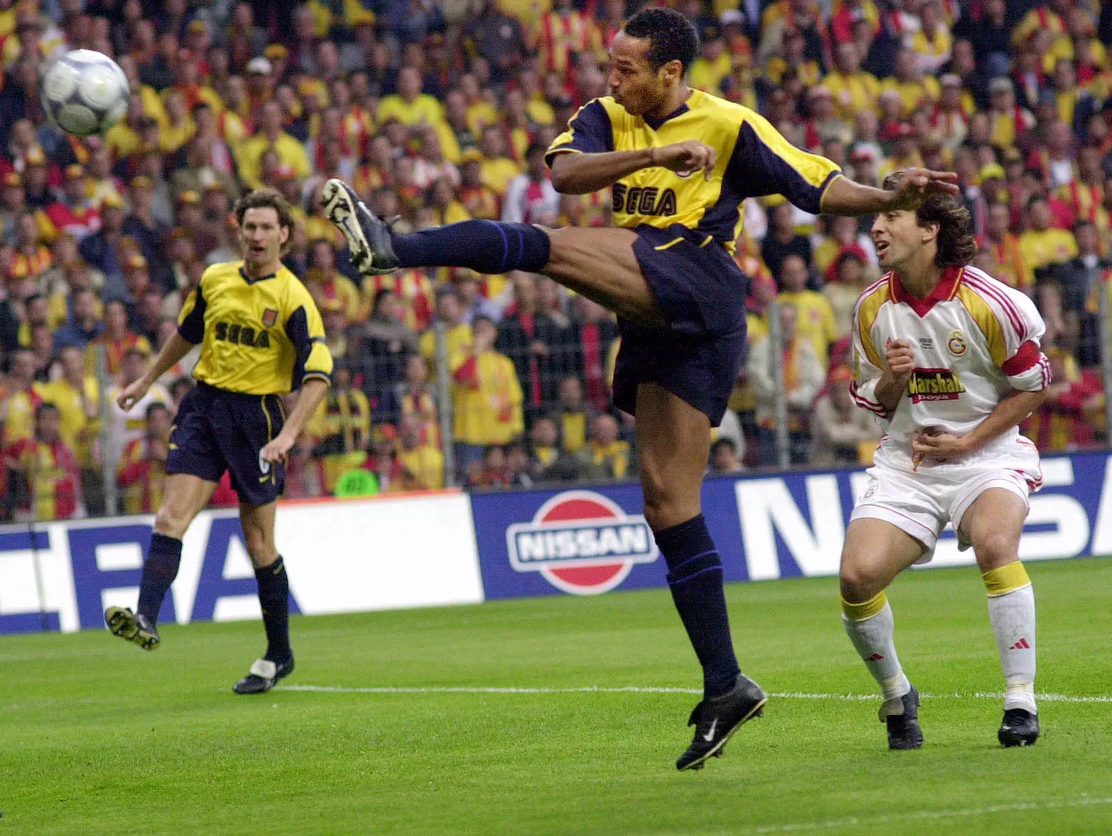 Henry was a brilliant striker. Image: PA Images