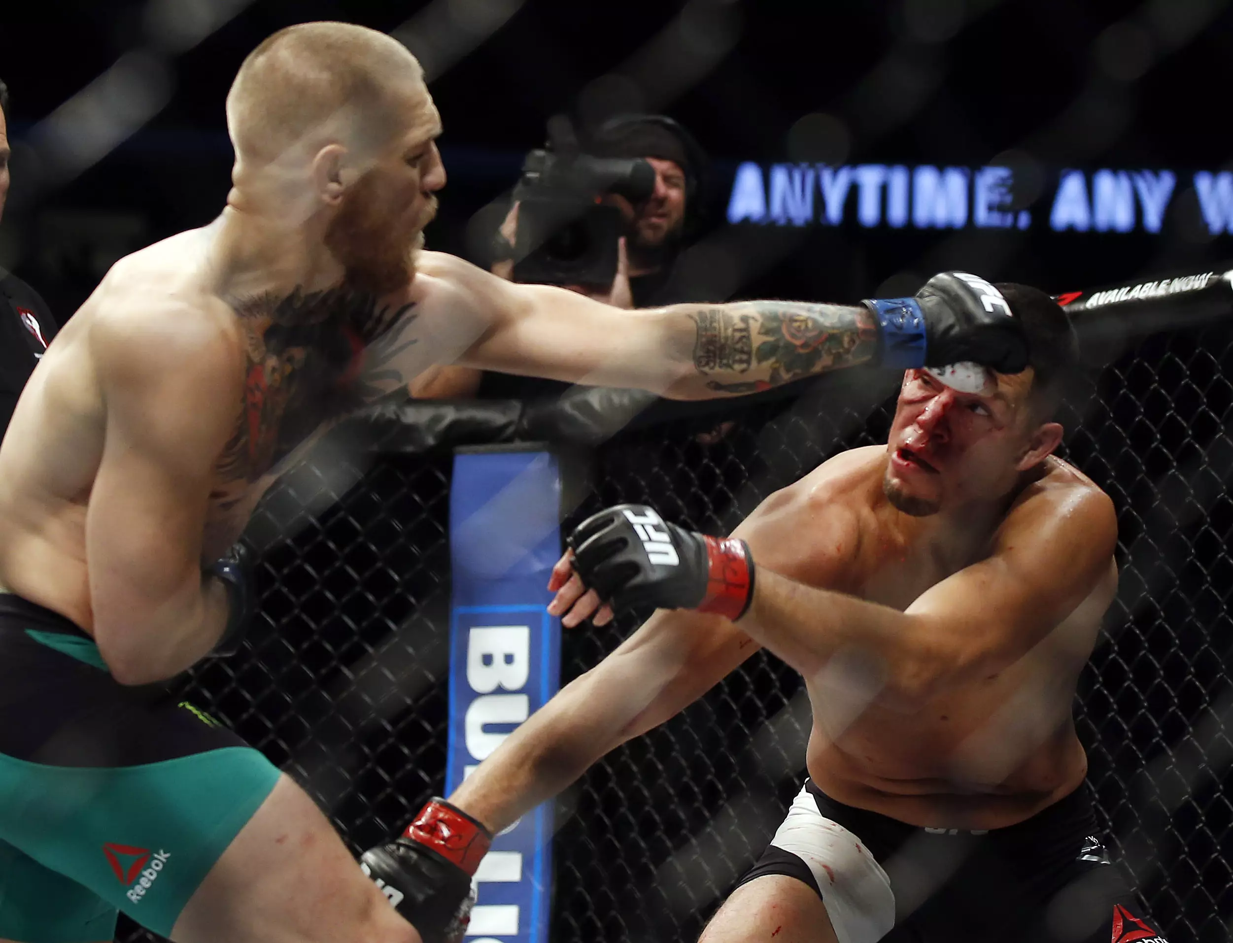 McGregor and Diaz. Image: PA Images