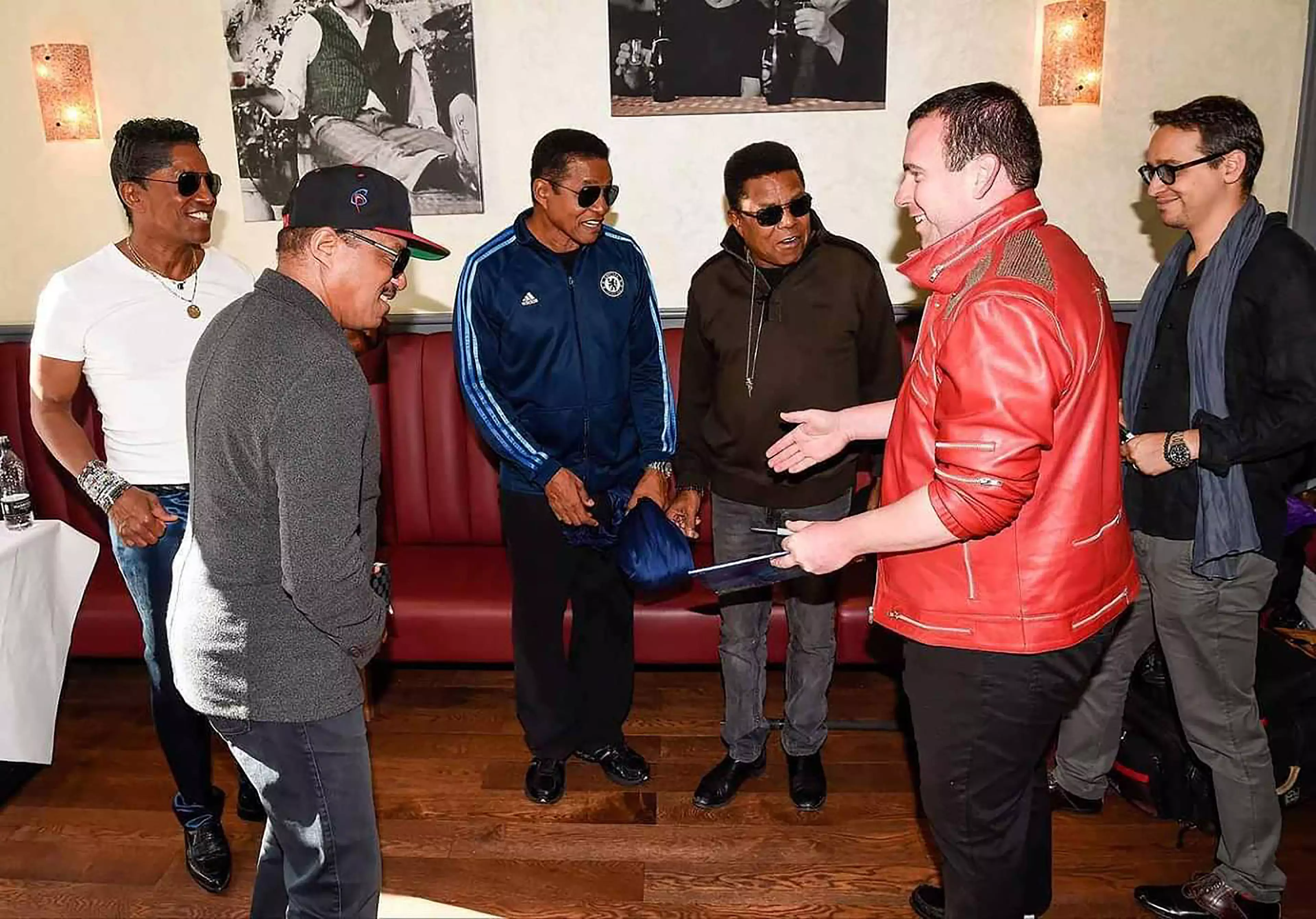 John with the Jackson Brothers.