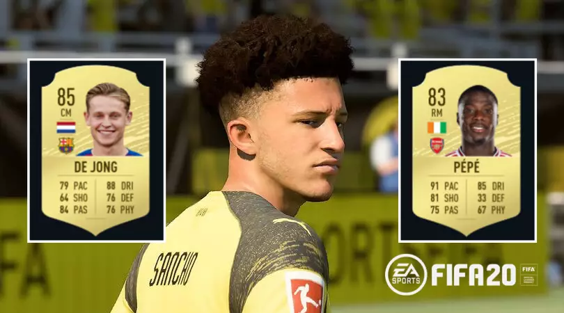 The Top 20 Most Improved Players On FIFA 20 Revealed