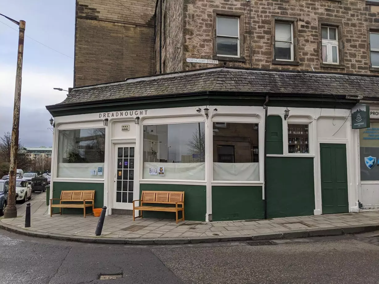 The Dreadnought pub in Edinburgh.